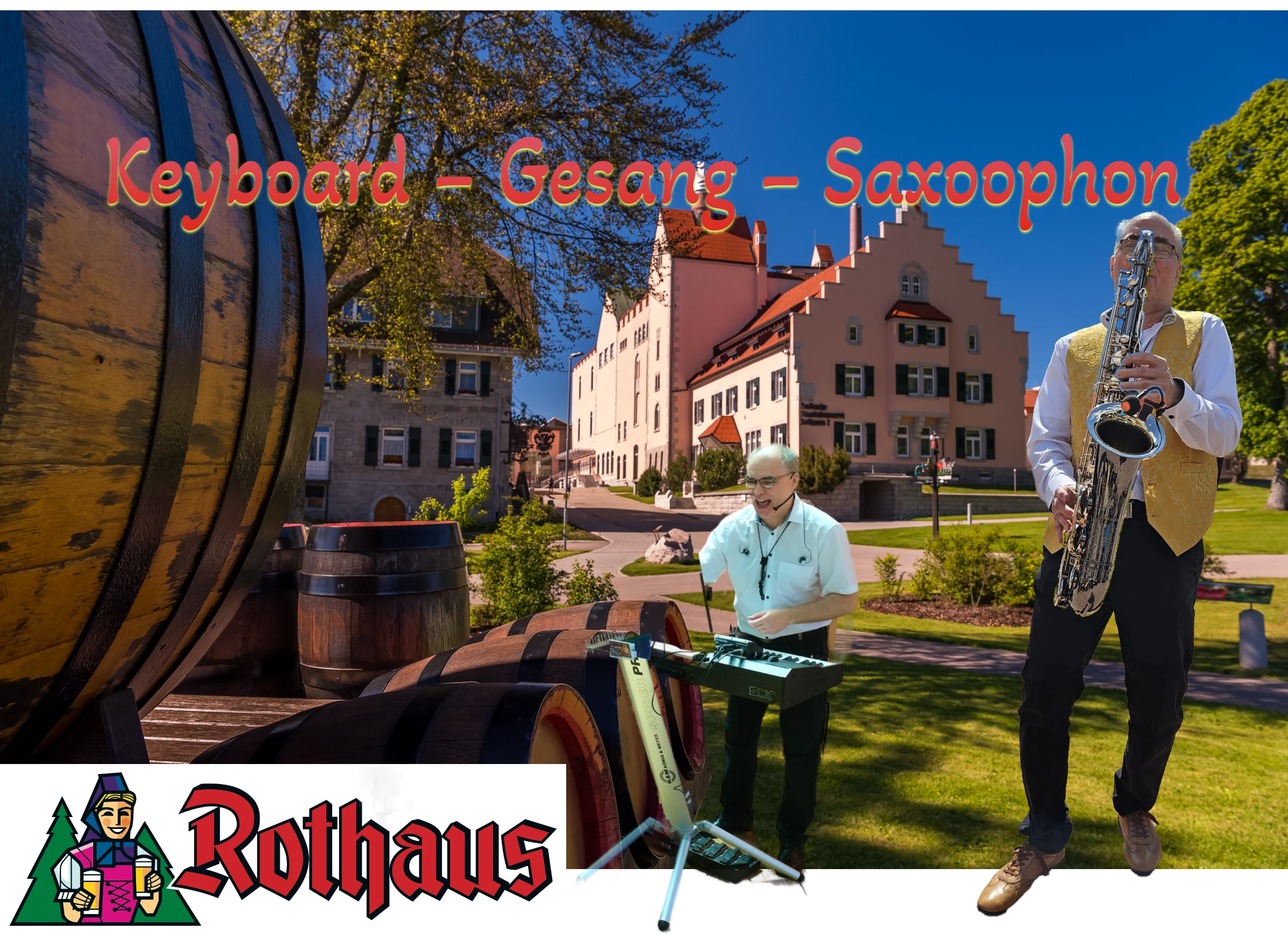 Pfingstsonntag – 24. Mai – live in der Rothaus Genusswelt